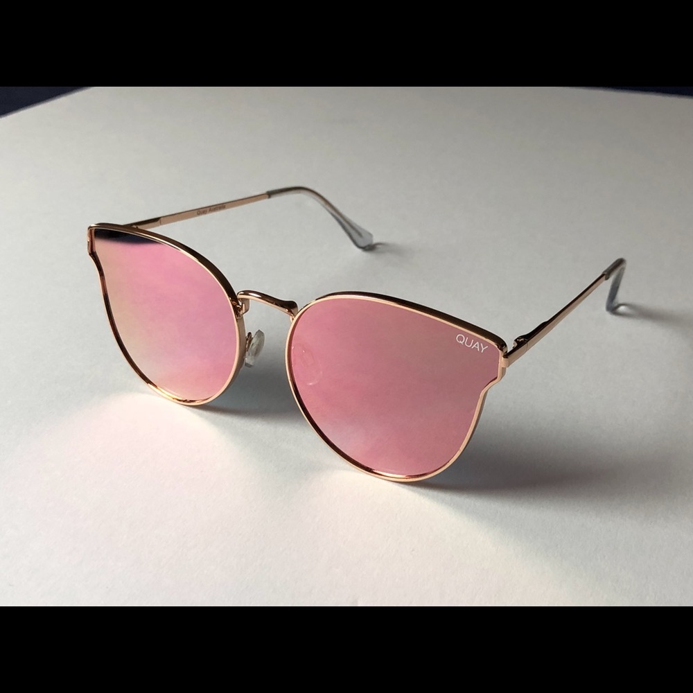 Quay Australia all my love sunglasses in rose gold